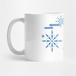 Ice flakes for my winter day Mug